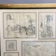 Collection Décorative De Croquis Du 18ème Siècle