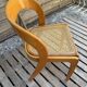 Set of 6 caned chairs by Baumann, gondola model.