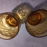 Set of 2 Pernod Vintage glasses