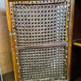 Dresser in rattan and canning