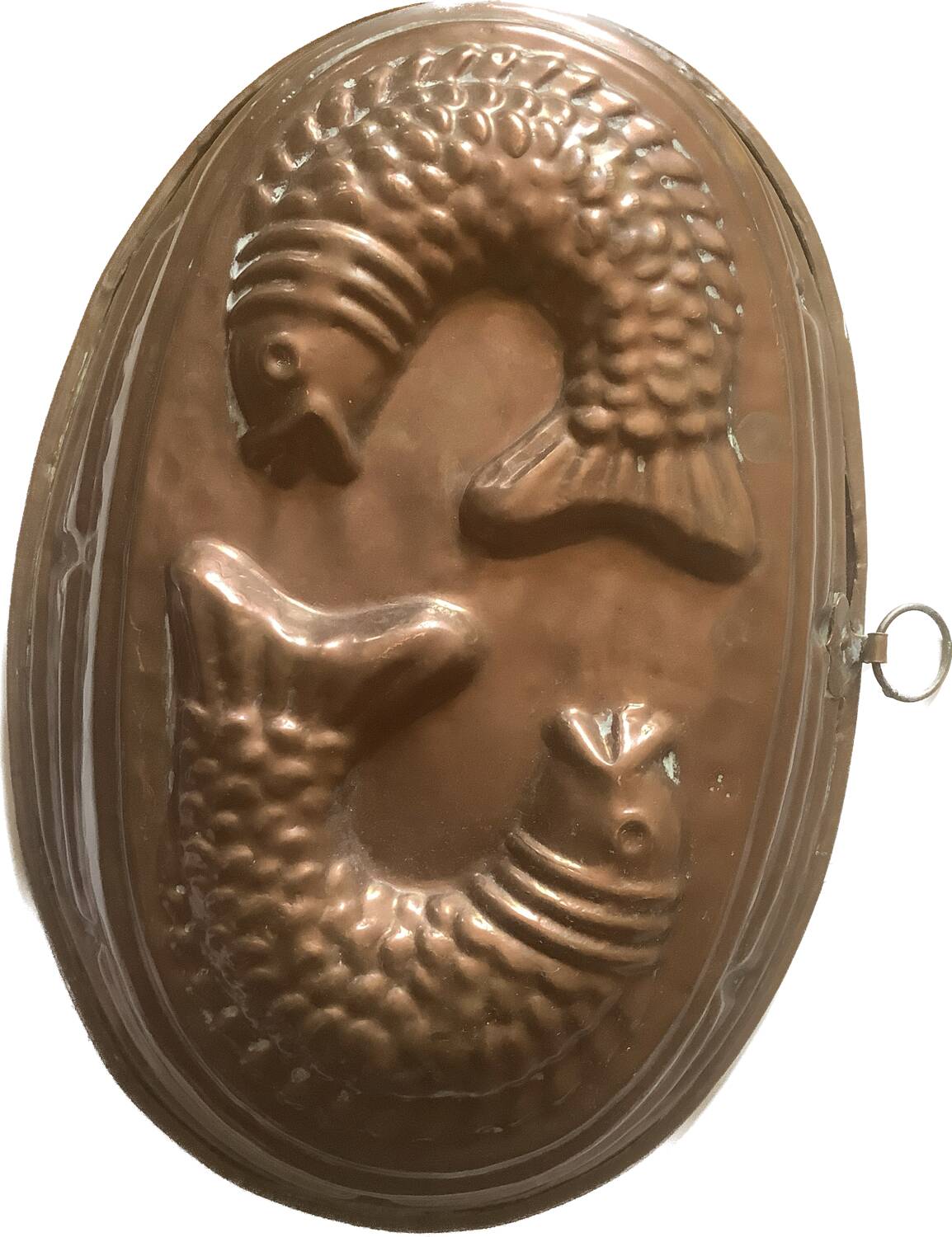 Old large copper mold