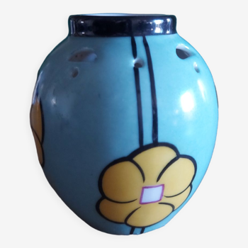 Vase en céramique art déco