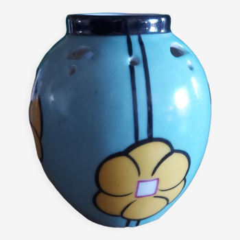 Art deco ceramic vase