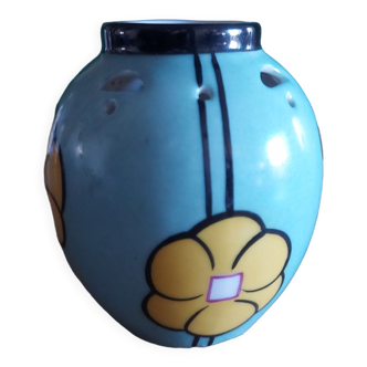Vase en céramique art déco
