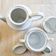Limoges porcelain coffee service, vintage French.