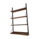 Teak wall shelf
