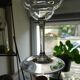 9 Baccarat crystal red wine glasses, Capri model, signed - 15 cm