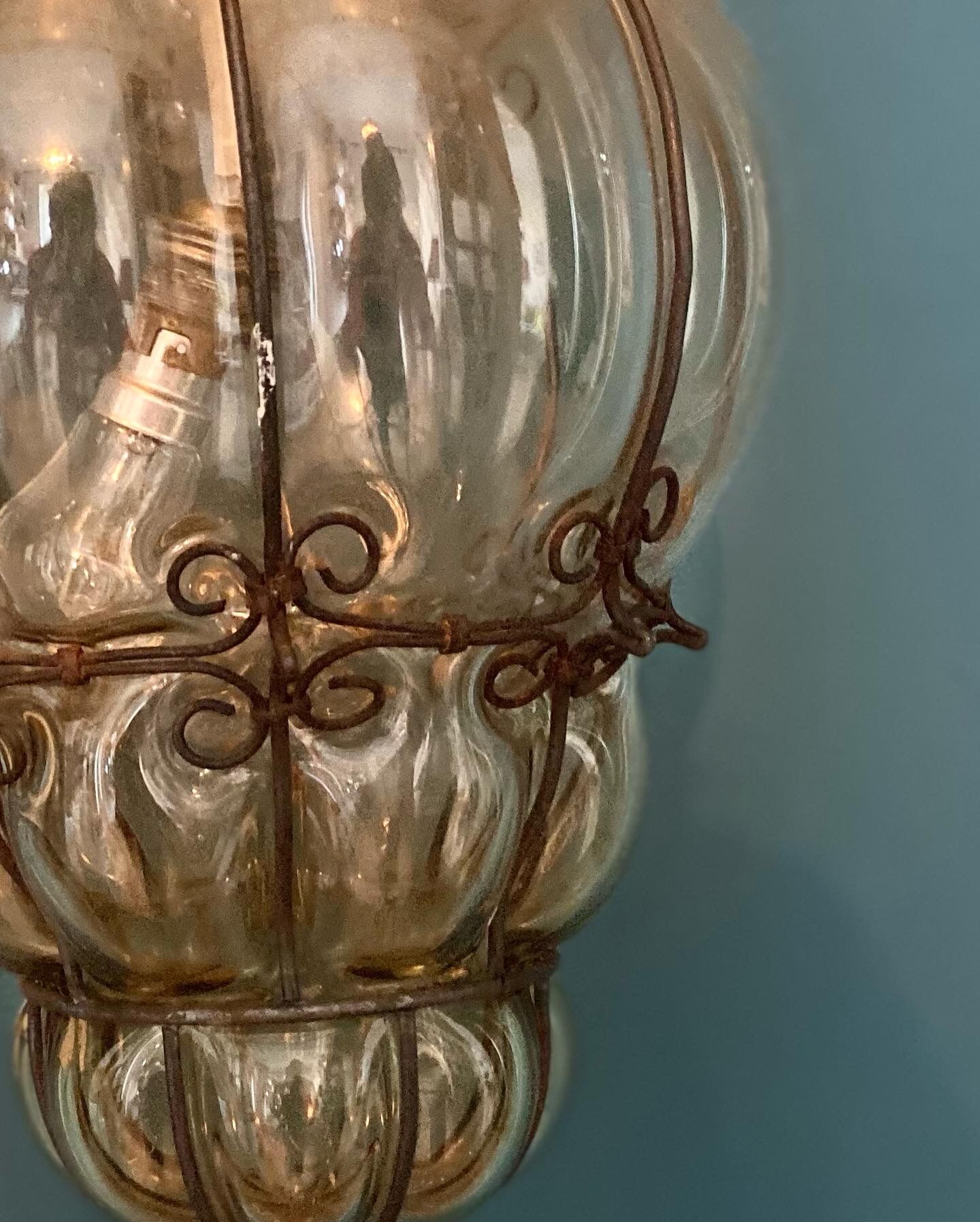 Venetian lantern art deco style