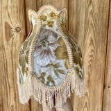 Vintage bohemian flower fabric lampshade