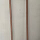 Paravent vintage des années 60 en bois et rotin