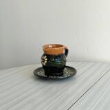 Pottery sauce boat