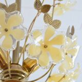 Lustre fleurs années 60