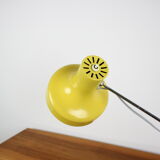 Mid-century industrial adjustable table lamp designed by Josef Hůrka for Napako, 1960's.