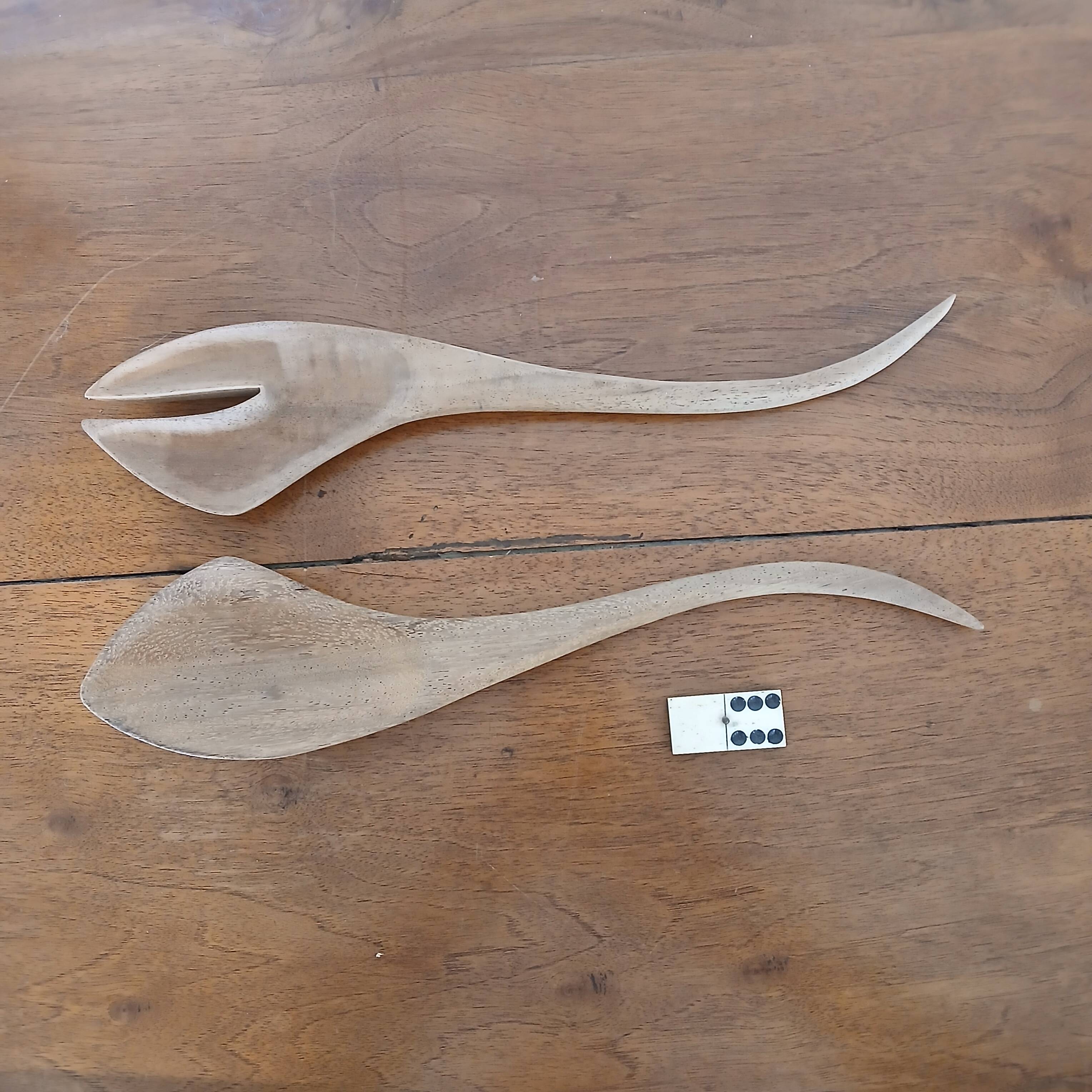 Pair of salad servers