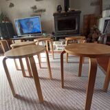 5 tabourets Frosta, Ikea vintage