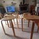 5 Frosta stools, vintage Ikea