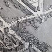 Plan of Paris in the eighteenth century in 20 plates after Turgot, 1900