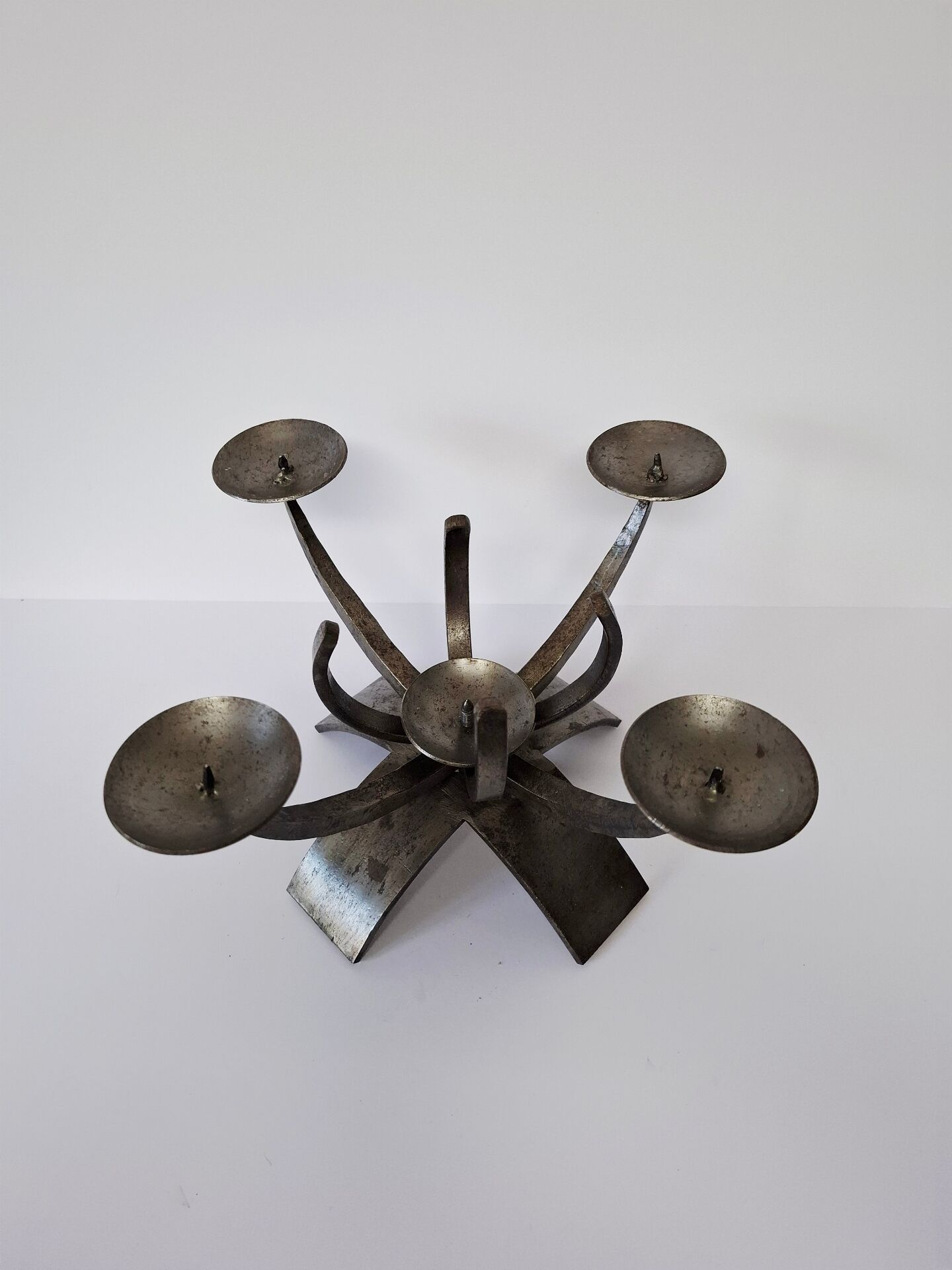 Vintage brutalist chandelier