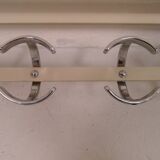Vintage metal coat rack 1960's
