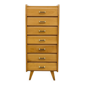 Vintage chest of drawers with tapered legs