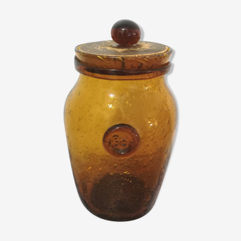 Jar or biot canning jar in glass height 28cm