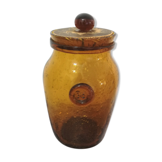 Jar or biot canning jar in glass height 28cm