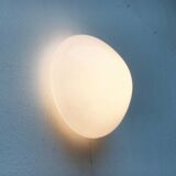 Ceiling or wall lamp model 961 modern mid-century by Wilhelm Wagenfeld for Lindner, Germany, 1950s.