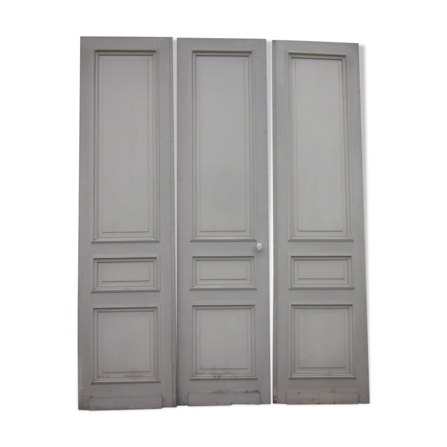 3 old separation doors