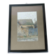 Aquarelle Cabanon à Sévigny / Champagne – Signé Reiche, 1917