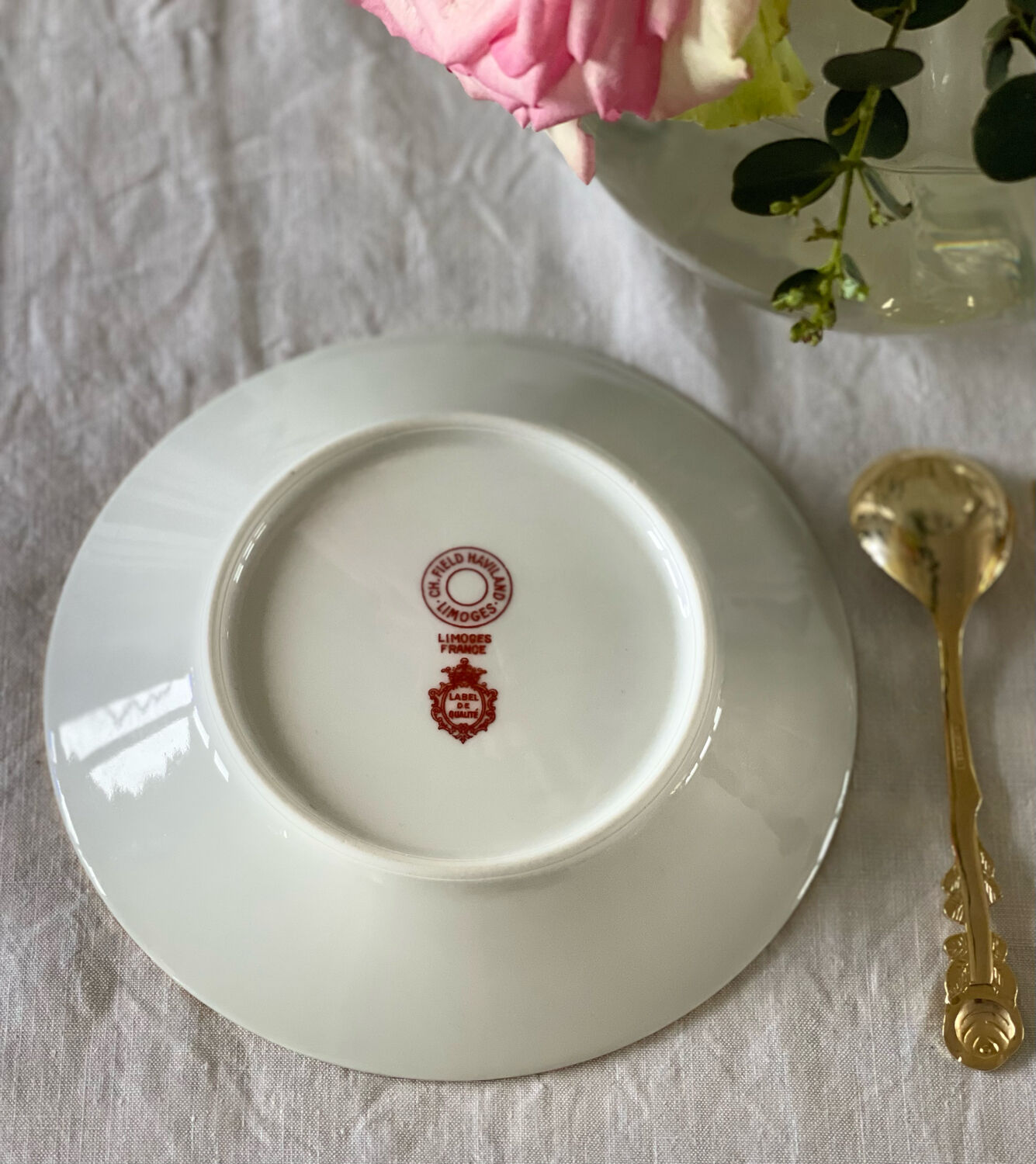Tasse et soucoupe Haviland