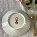 Large cup and saucer Haviland