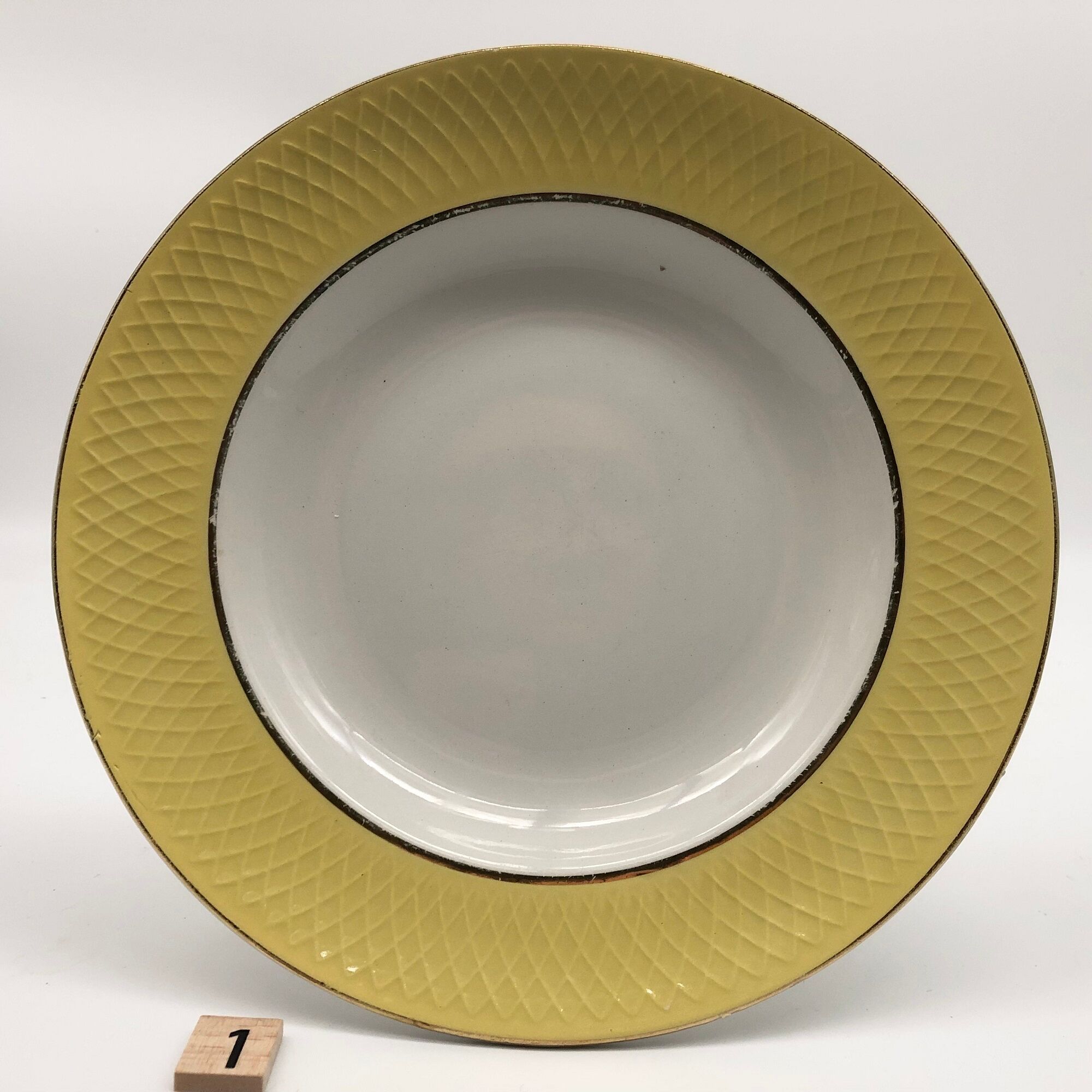 6 Hollow Plates "Orchies Moulin des Loups"