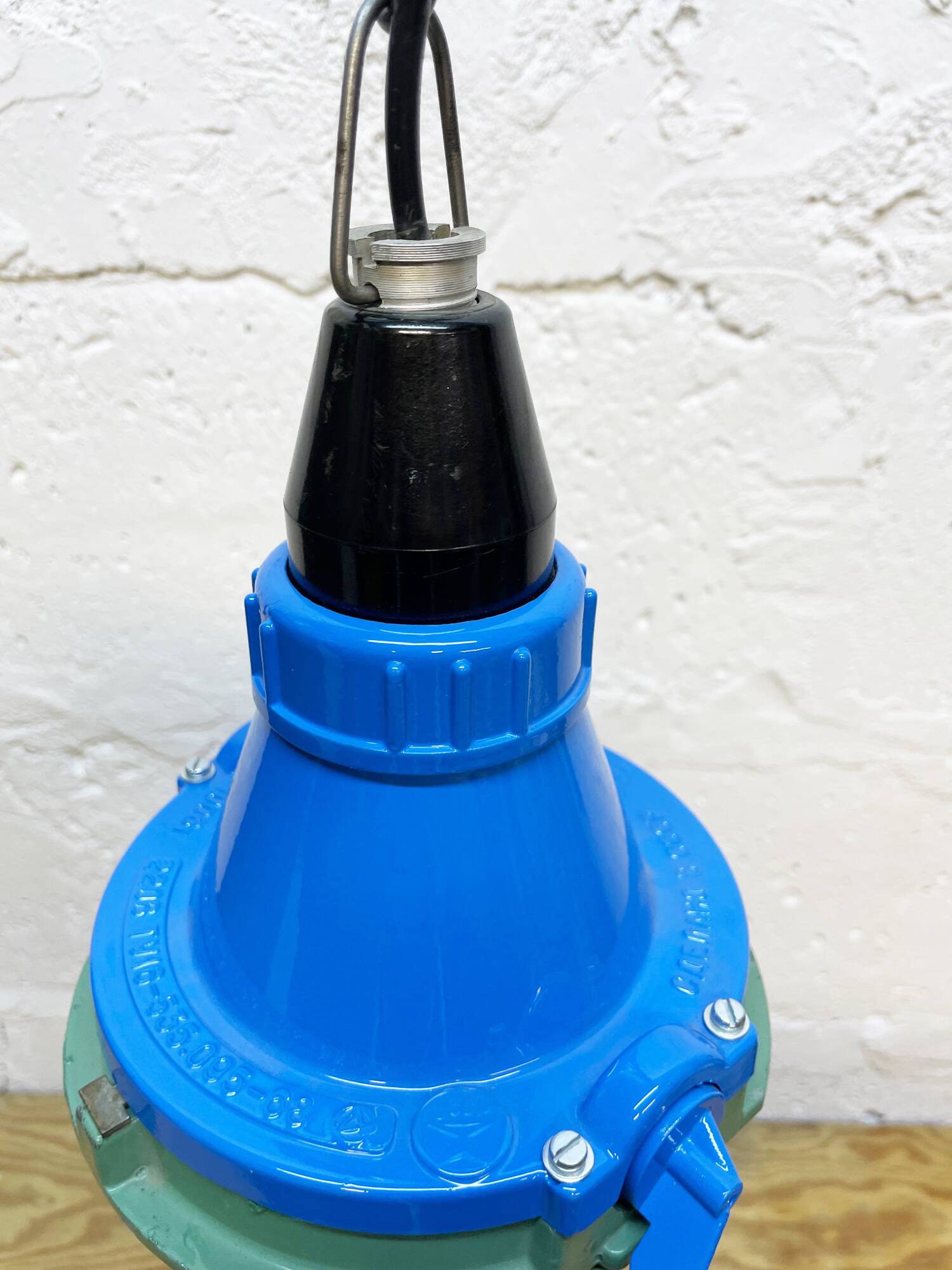 Industrial hanging lamp, 1974.