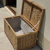 Straw storage trunk or chest 76x46