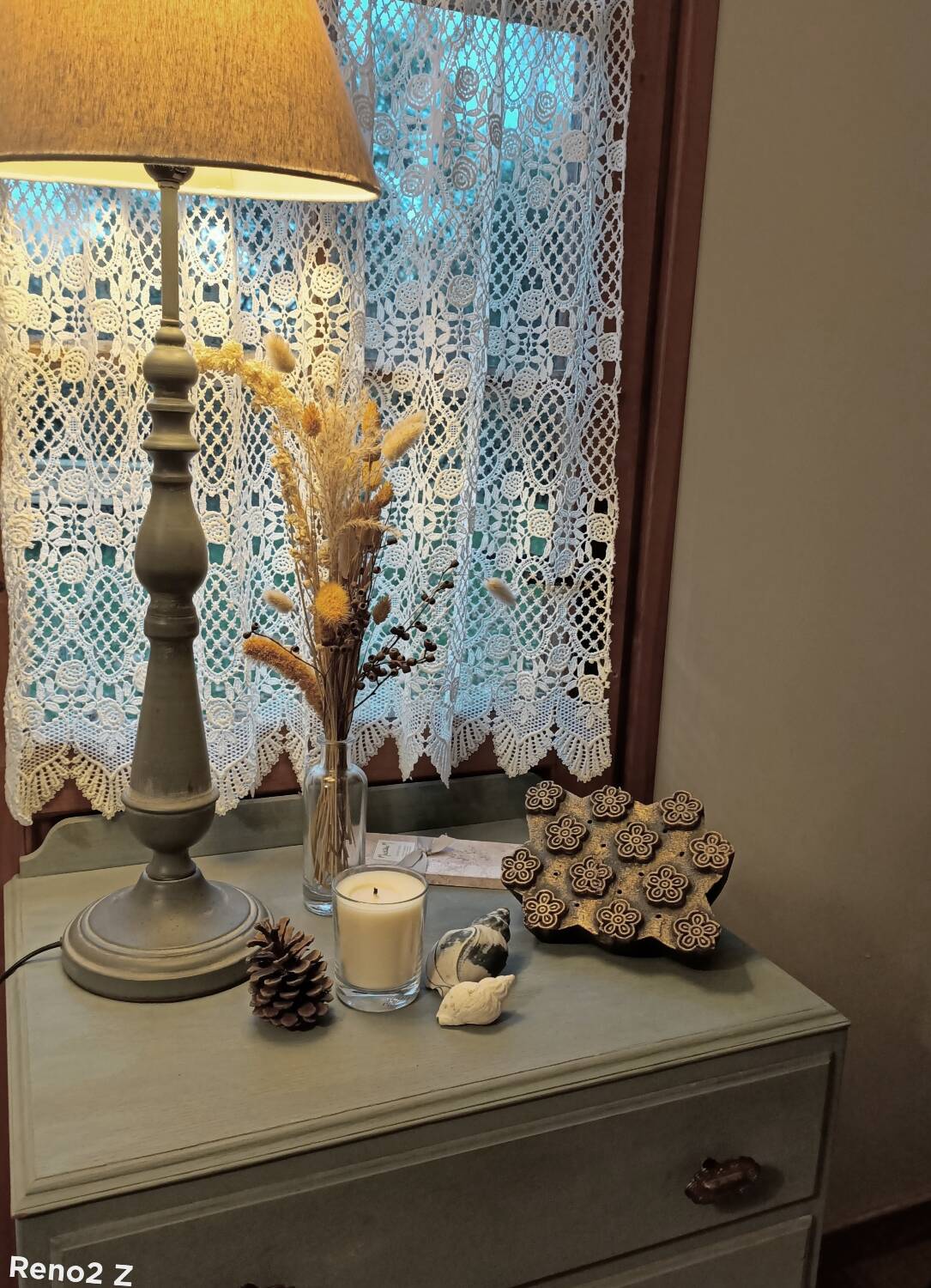 Commode bois patinée