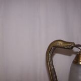 Bronze cobra lamp art deco
