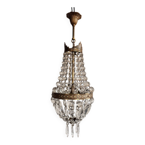 Lustre en cristal et