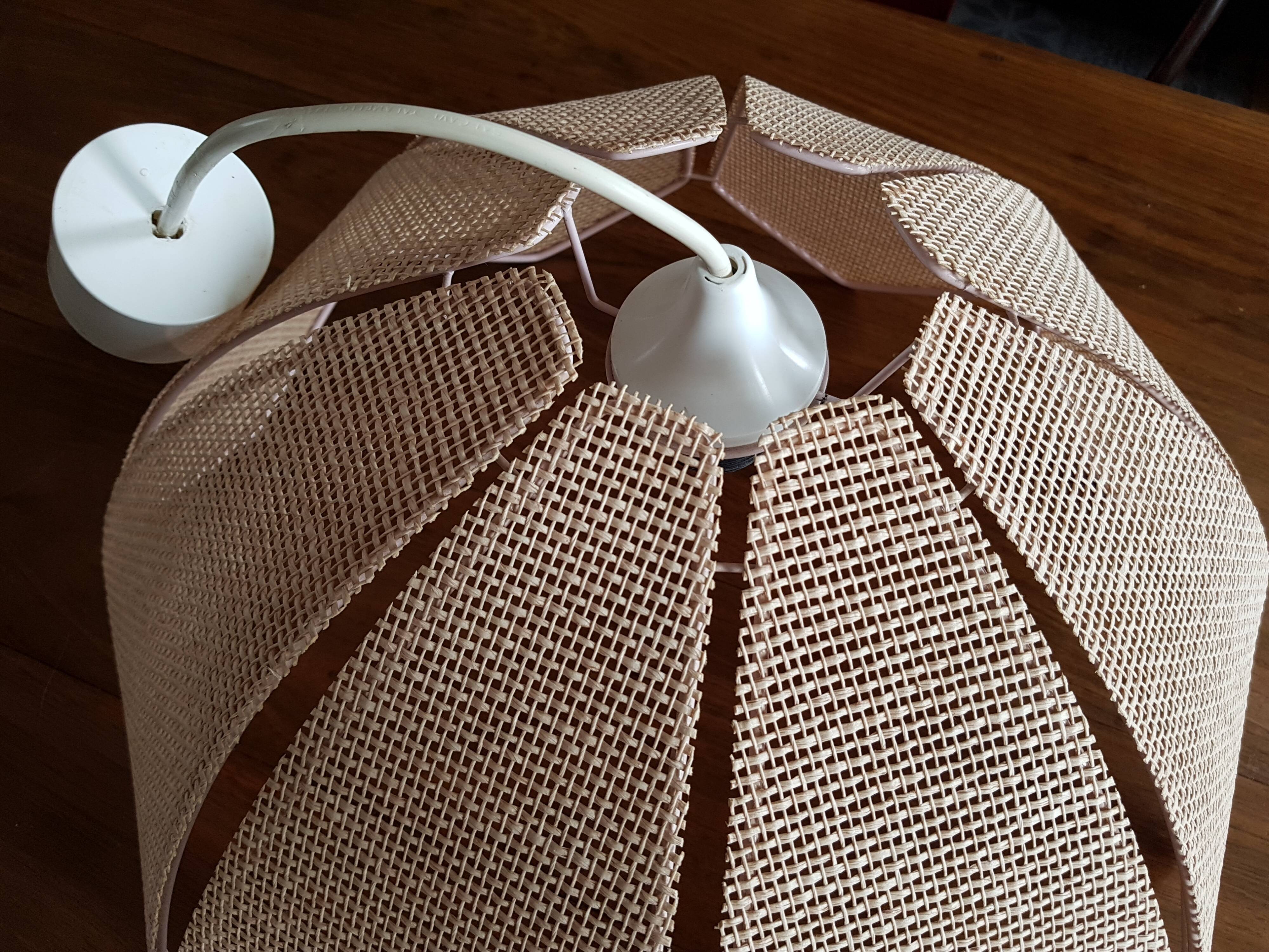 Ancient hanging flower cannage