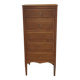 Art Deco style solid wood storage unit - mid 20th century