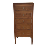 Meuble de rangement style Art-Déco en bois massif - mid. XXéme