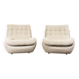 Space Age, Atlantis lounge chairs, Former Czechoslovakia, 1970s, Set of 2