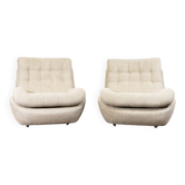 Fauteuils Atlantis, Space Age, ex-Tchécoslovaquie, années 1970, lot de 2