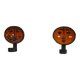 Pair of ceramic wall candlesticks by Lars Bergsten 1970