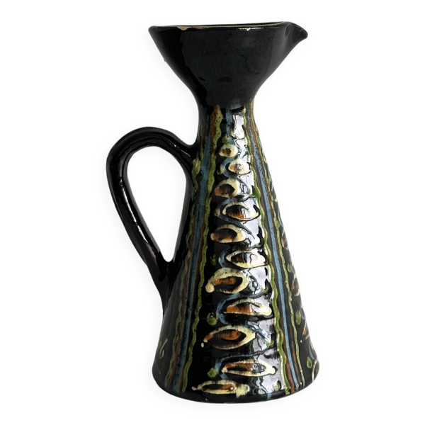 Pichet, poterie décorative en céramique peinte à la main