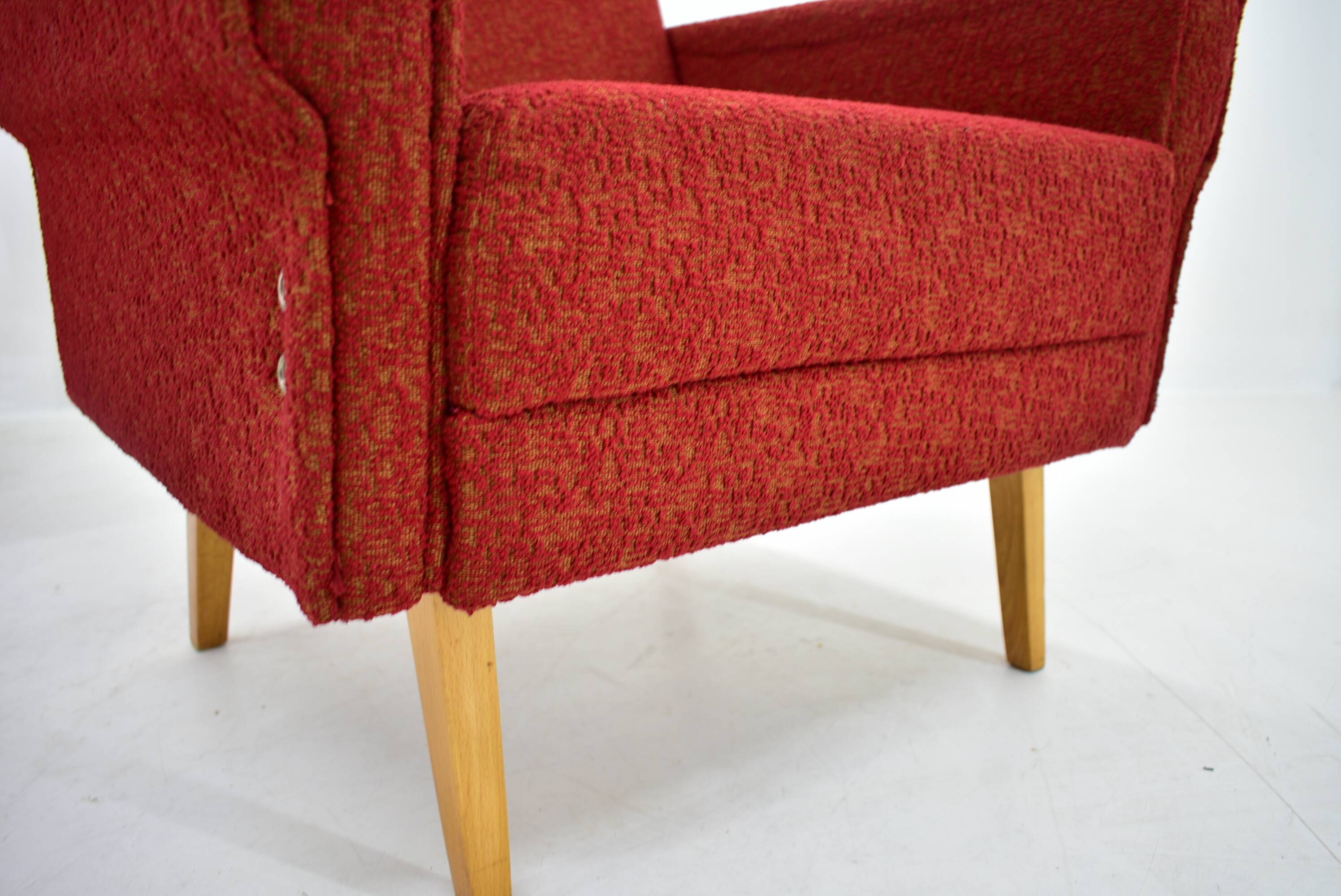 Paire de fauteuils des années 1950, Tchécoslovaquie