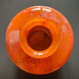 Large art-deco vase le lorrain glassware Daum Nancy 1925