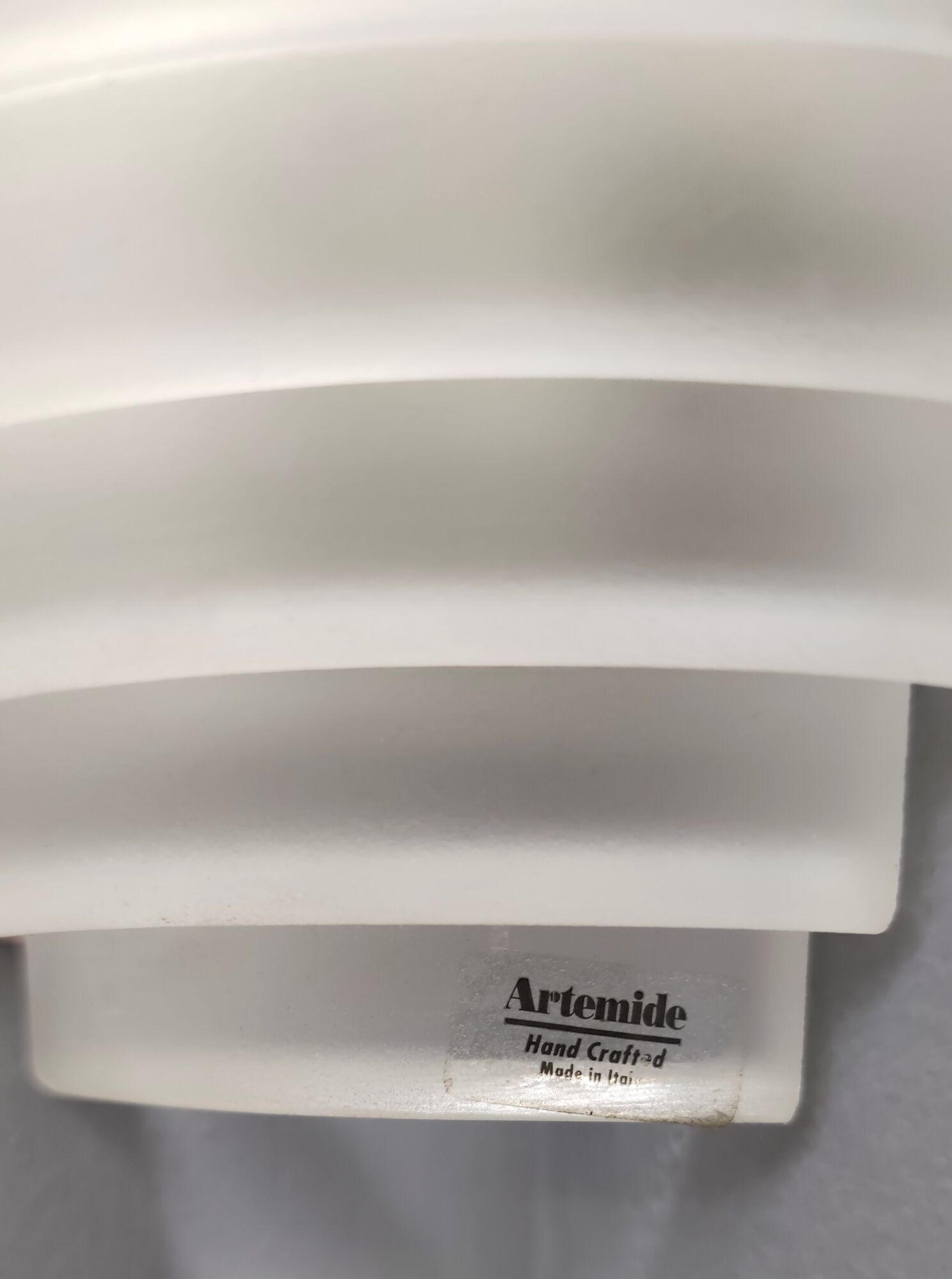 Pair of Postmodern Egisto Corner Sconces by Angelo Mangiarotti for Artemide