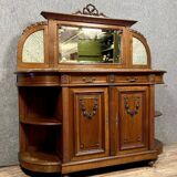 Louis XVI half-moon shaped walnut sideboard circa 1850
