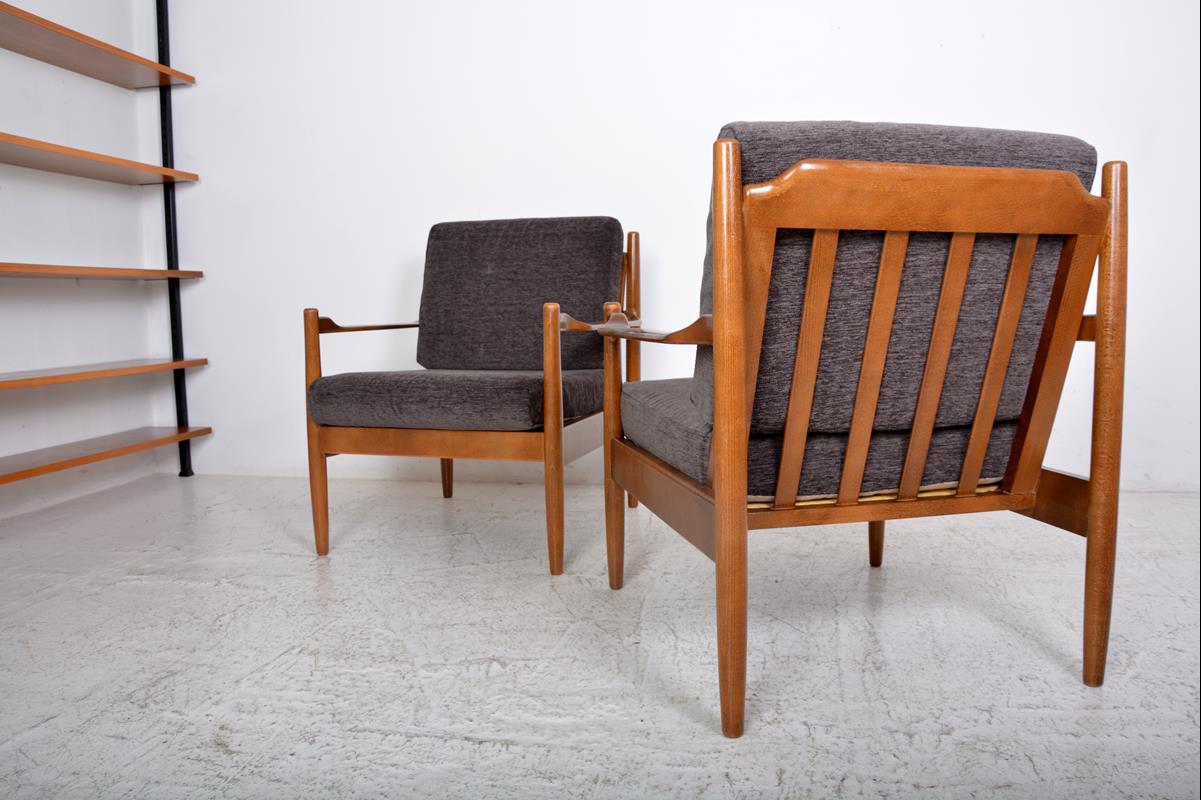 Pair of Scandinavian armchairs, dating from the 50s / 60s