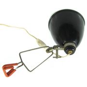 Set of two HALA clamp lamps from the 1950s, Dutch design.